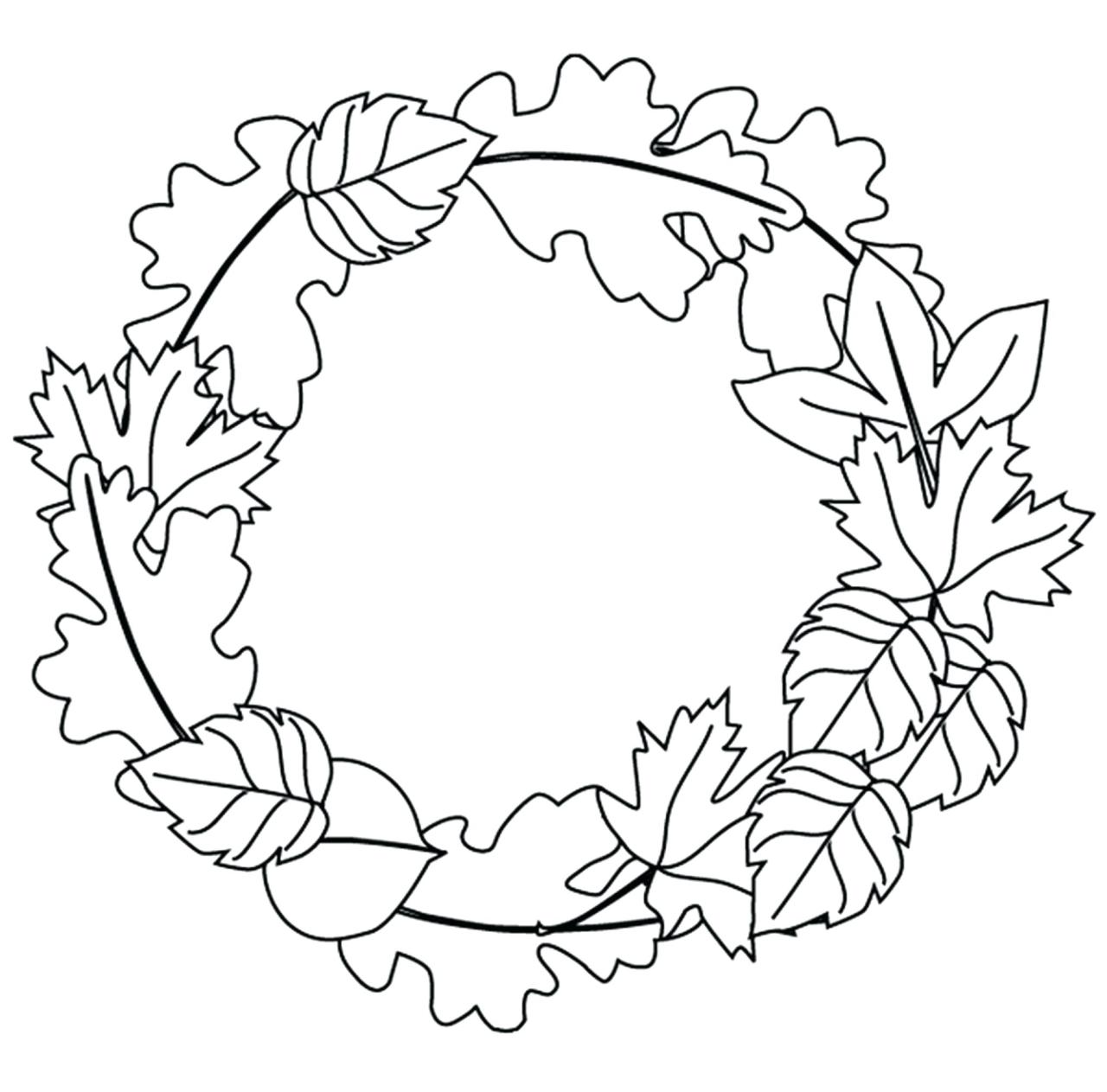 Coloring Pages Of Fall Leaves Coloring Pages