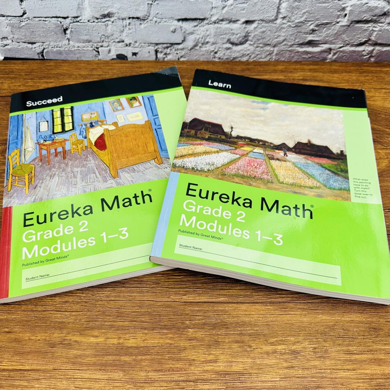 Eureka Math Grade 2, Modules 13 LEARN & SUCCEED workbooks eBay